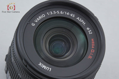 [Used] Panasonic LUMIX G VARIO 14-45mm f/3.5-5.6 ASPH. MEGA O.I.S. H-FS014045