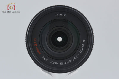 [Used] Panasonic LUMIX G VARIO 14-45mm f/3.5-5.6 ASPH. MEGA O.I.S. H-FS014045