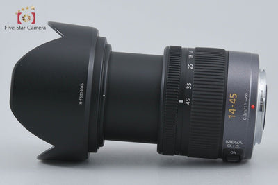[Used] Panasonic LUMIX G VARIO 14-45mm f/3.5-5.6 ASPH. MEGA O.I.S. H-FS014045
