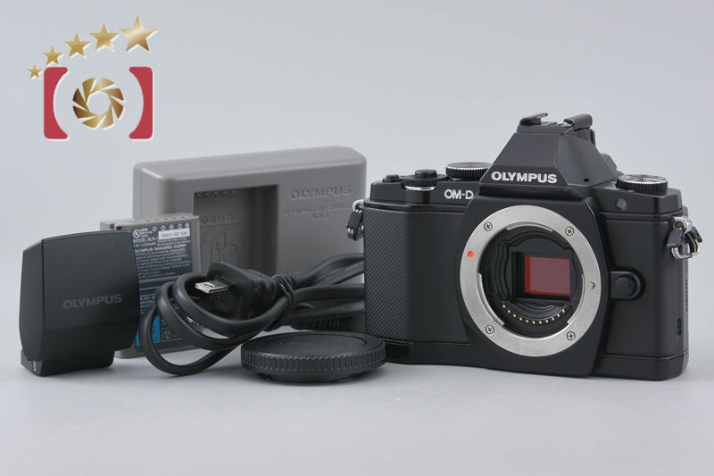 [Used] OLYMPUS OM-D E-M5 Black Mirrorless Camera