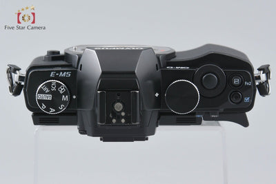 [Used] OLYMPUS OM-D E-M5 Black Mirrorless Camera