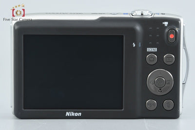 [Used] Nikon COOLPIX S3300 Crystal Silver Compact Digital Camera