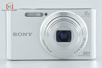 [Used] SONY Sony Cyber-Shot DSC-W830 Silver Compact Digital Camera with Original Box