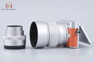 【中古】Panasonic パナソニック LUMIX DC-GF9 オレンジ ダブルレンズキット シャッター回数僅少