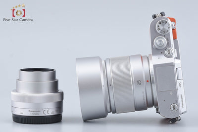 【中古】Panasonic パナソニック LUMIX DC-GF9 オレンジ ダブルレンズキット シャッター回数僅少