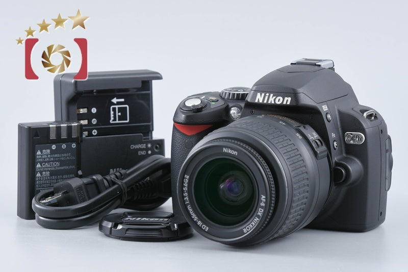 【中古】Nikon ニコン D40x レンズキット シャッター回数僅少