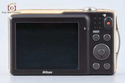 【中古】Nikon ニコン COOLPIX S3300 スイートゴールド コンパクトデジタルカメラ