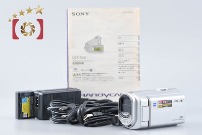 【中古】SONY ソニー DCR-SX41 シルバー デジタルビデオカメラレコーダー