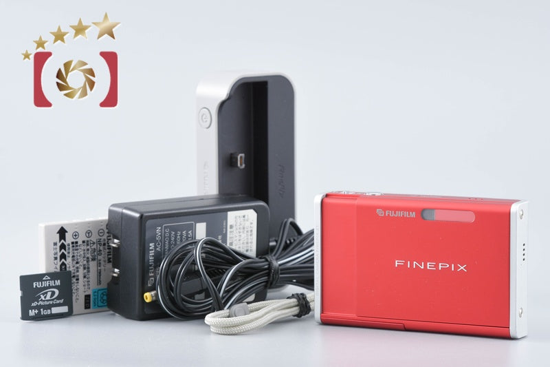 【中古】FUJIFILM 富士フイルム FINEPIX Z1 レッド コンパクトデジタルカメラ