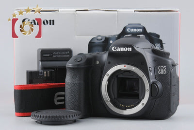 【中古】Canon キヤノン EOS 60D デジタル一眼レフカメラ シャッター回数僅少 元箱付き