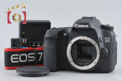 [Used] Canon EOS 70D Digital SLR Camera, Low Shutter Count