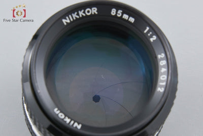 [Used] Nikon Ai-S NIKKOR 85mm f/2