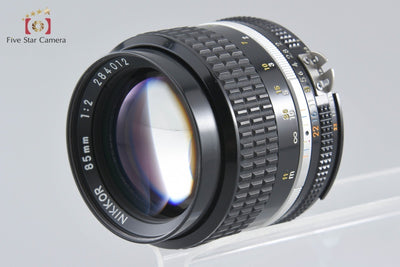 [Used] Nikon Ai-S NIKKOR 85mm f/2