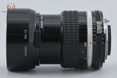 [Used] Nikon Ai-S NIKKOR 85mm f/2