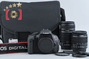 【Used】Canon EOS Kiss X5 Double Zoom Lens Kit, Low Shutter Count