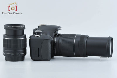 【Used】Canon EOS Kiss X5 Double Zoom Lens Kit, Low Shutter Count