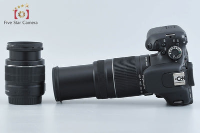 【Used】Canon EOS Kiss X5 Double Zoom Lens Kit, Low Shutter Count
