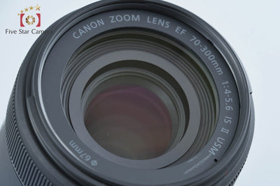 [Used] Canon EF 70-300mm f/4-5.6 IS II USM with original box