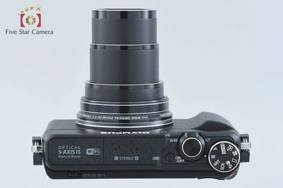 【中古】OLYMPUS オリンパス STYLUS SH-1 ブラック コンパクトデジタルカメラ