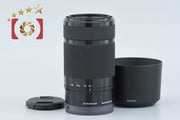 [Used] SONY Sony E 55-210mm f/4.5-6.3 OSS SEL55210 Black