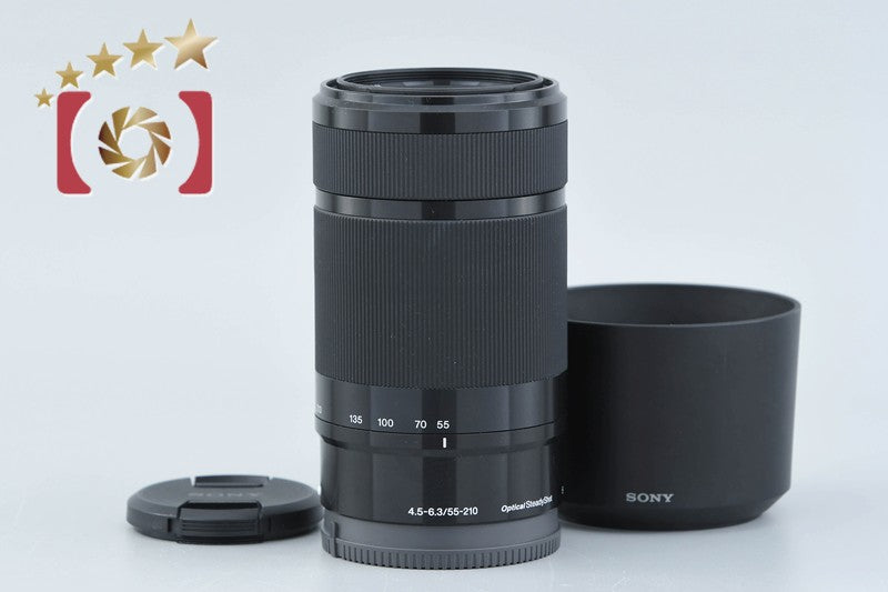 【中古】SONY ソニー E 55-210mm f/4.5-6.3 OSS SEL55210 ブラック