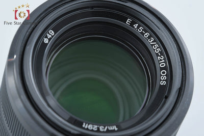 [Used] SONY Sony E 55-210mm f/4.5-6.3 OSS SEL55210 Black
