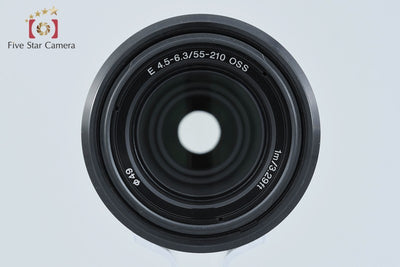 [Used] SONY Sony E 55-210mm f/4.5-6.3 OSS SEL55210 Black