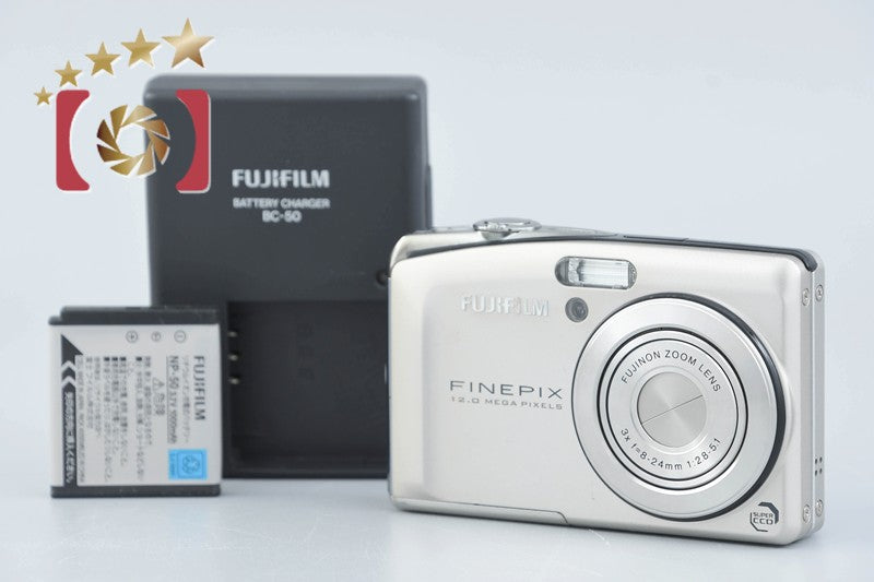 [Used] Fujifilm FinePix F50fd Silver Compact Digital Camera