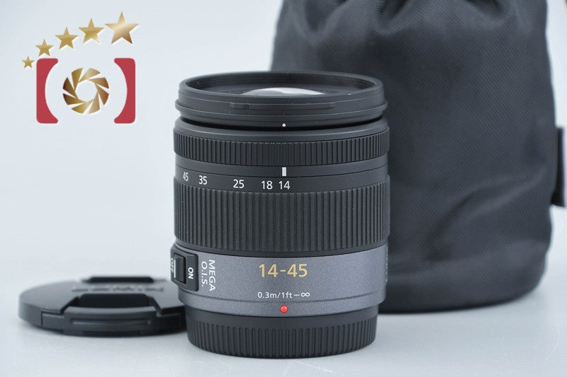 [Used] Panasonic LUMIX G VARIO 14-45mm f/3.5-5.6 ASPH. MEGA O.I.S. H-FS014045
