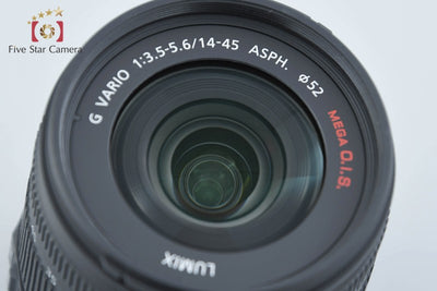 【中古】Panasonic パナソニック LUMIX G VARIO 14-45mm f/3.5-5.6 ASPH. MEGA O.I.S. H-FS014045