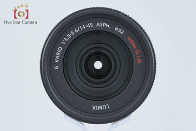 【中古】Panasonic パナソニック LUMIX G VARIO 14-45mm f/3.5-5.6 ASPH. MEGA O.I.S. H-FS014045