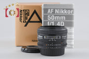 [Used] Nikon AF NIKKOR 50mm f/1.4 D with original box