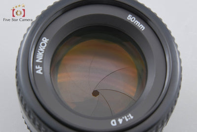 [Used] Nikon AF NIKKOR 50mm f/1.4 D with original box
