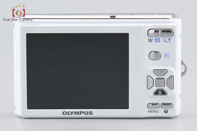 【中古】OLYMPUS オリンパス FE-4050 ホワイト コンパクトデジタルカメラ