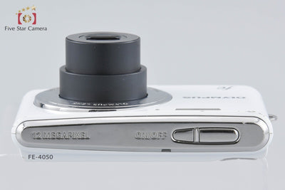 【中古】OLYMPUS オリンパス FE-4050 ホワイト コンパクトデジタルカメラ