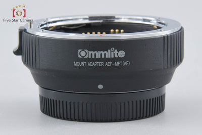 Used: Commlite CM-AEF-MFT Booster Canon EF Mount to Micro Four Thirds Electronic Mount Adapter