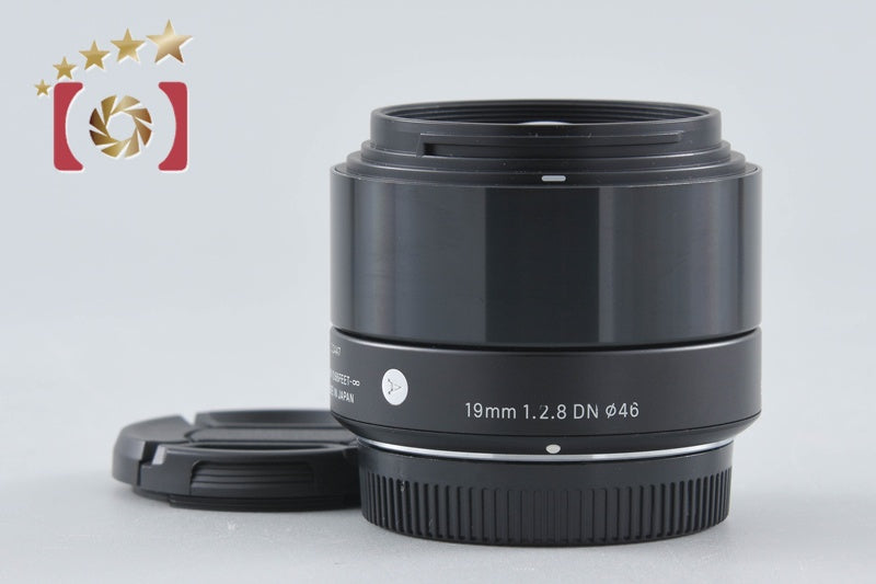 【中古】SIGMA シグマ Art 19mm f/2.8 DN マイクロフォーサーズ用 ブラック