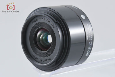 [Used] SIGMA Art 19mm f/2.8 DN for Micro Four Thirds Black