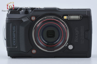 【中古】OLYMPUS オリンパス TOUGH TG-6 ブラック コンパクトデジタルカメラ シャッター回数僅少 元箱付き