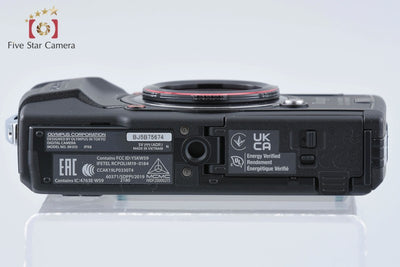 【中古】OLYMPUS オリンパス TOUGH TG-6 ブラック コンパクトデジタルカメラ シャッター回数僅少 元箱付き