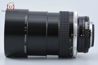 [Used] Nikon Ai-S NIKKOR 135mm f/2