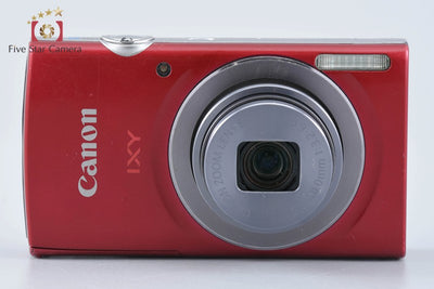 [Used] Canon IXY 150 Red Compact Digital Camera