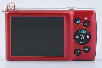 [Used] Canon IXY 150 Red Compact Digital Camera