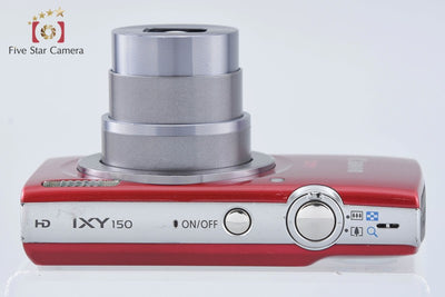 [Used] Canon IXY 150 Red Compact Digital Camera