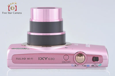 【中古】Canon キヤノン IXY 630 ピンク コンパクトデジタルカメラ