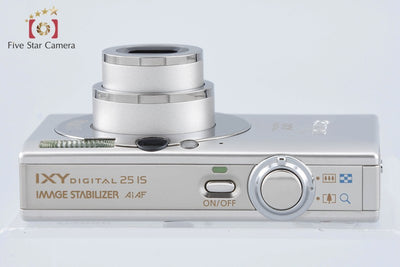 [Used] Canon IXY Digital 25 IS Silver Compact Digital Camera with Original Box
