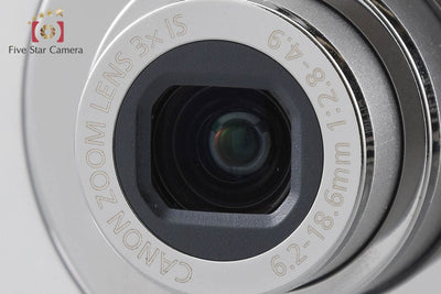 [Used] Canon IXY Digital 25 IS Silver Compact Digital Camera with Original Box