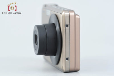 [Used] CASIO Casio EXILIM EX-Z330 Gold Compact Digital Camera with Original Box
