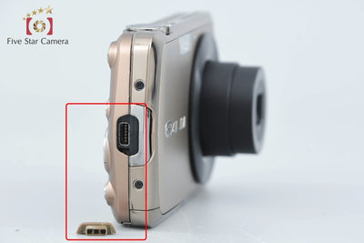 [Used] CASIO Casio EXILIM EX-Z330 Gold Compact Digital Camera with Original Box