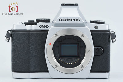 【中古】OLYMPUS オリンパス OM-D E-M5 シルバー ミラーレス一眼カメラ